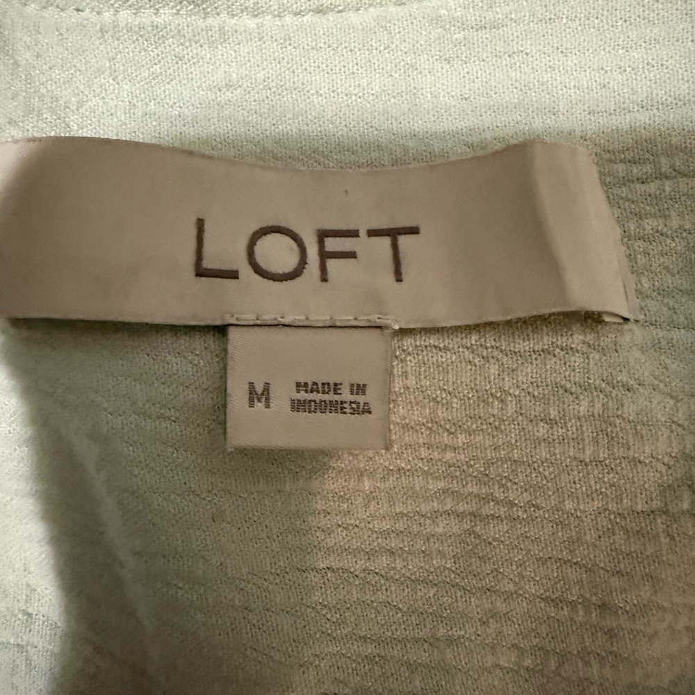 Loft Mint Button-Up Blouse - image 4